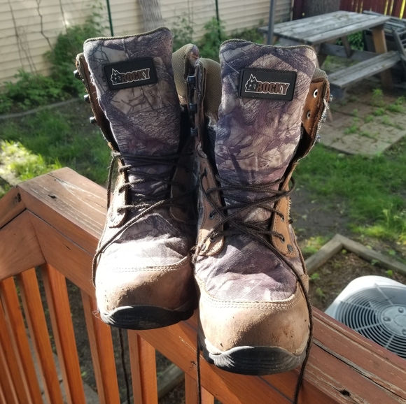 Rocky Outdoor Hiking Hunting Camping Gore-tex boots men's size 10 - Picture 9 of 9